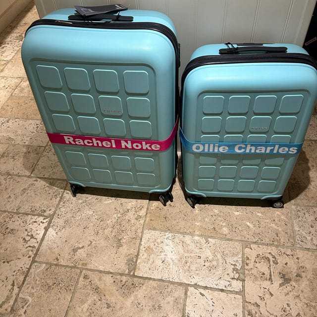 Personalized Name Luggage Strap Belt | JNSBag53