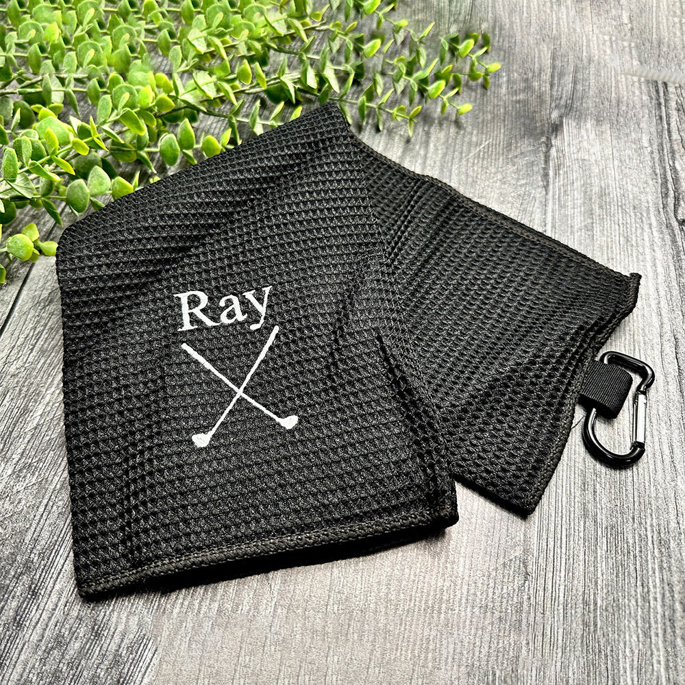 Personalized Monogram Embroidered Golf Towel | JNSCloth36