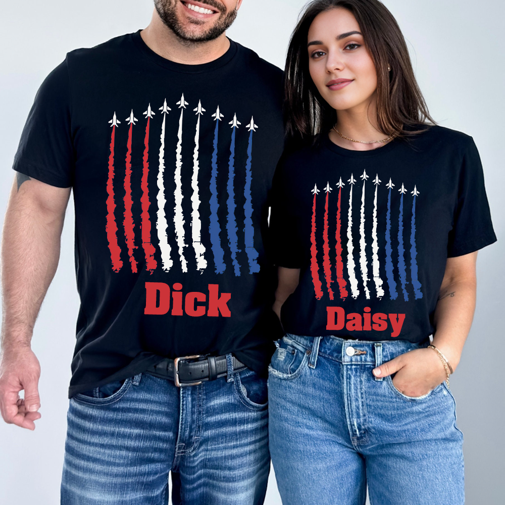Personalized July 4th Patriotic Shirt for Unique & Love | JNSJuly04