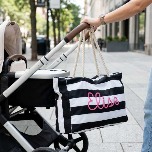 Personalized Hand Embroidered Waterproof Beach Tote Bag for Unique & Love | JNSBag128
