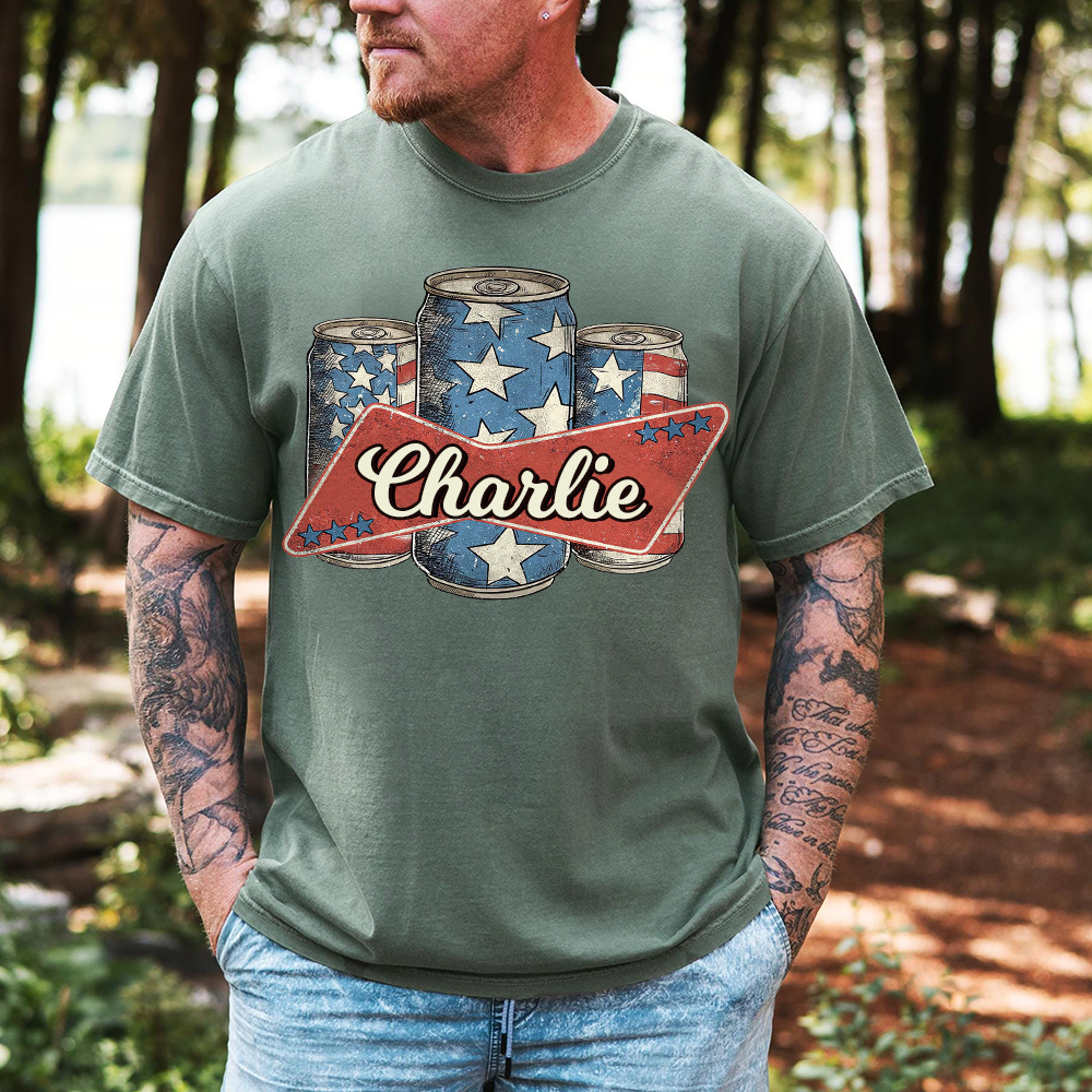 Personalized July 4th Patriotic Shirt for Unique & Love | JNSJuly17
