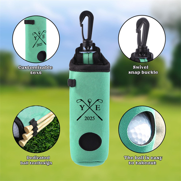Personalized Monogram Portable Golf Ball Bag | JNSBag103