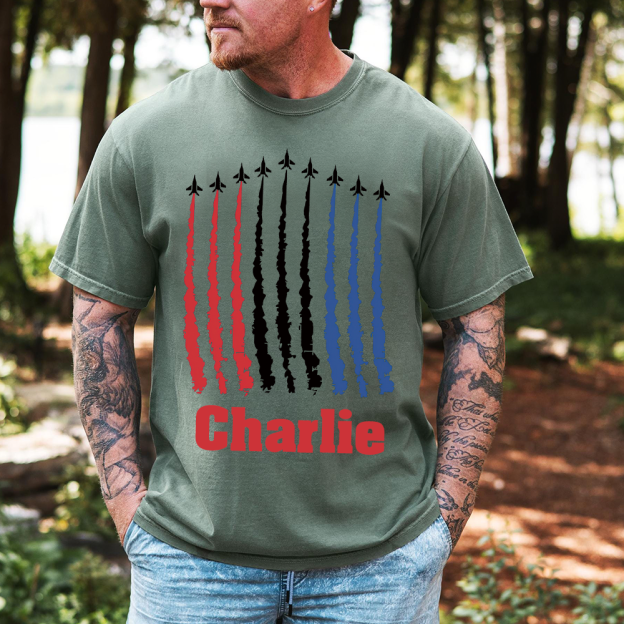 Personalized July 4th Patriotic Shirt for Unique & Love | JNSJuly04