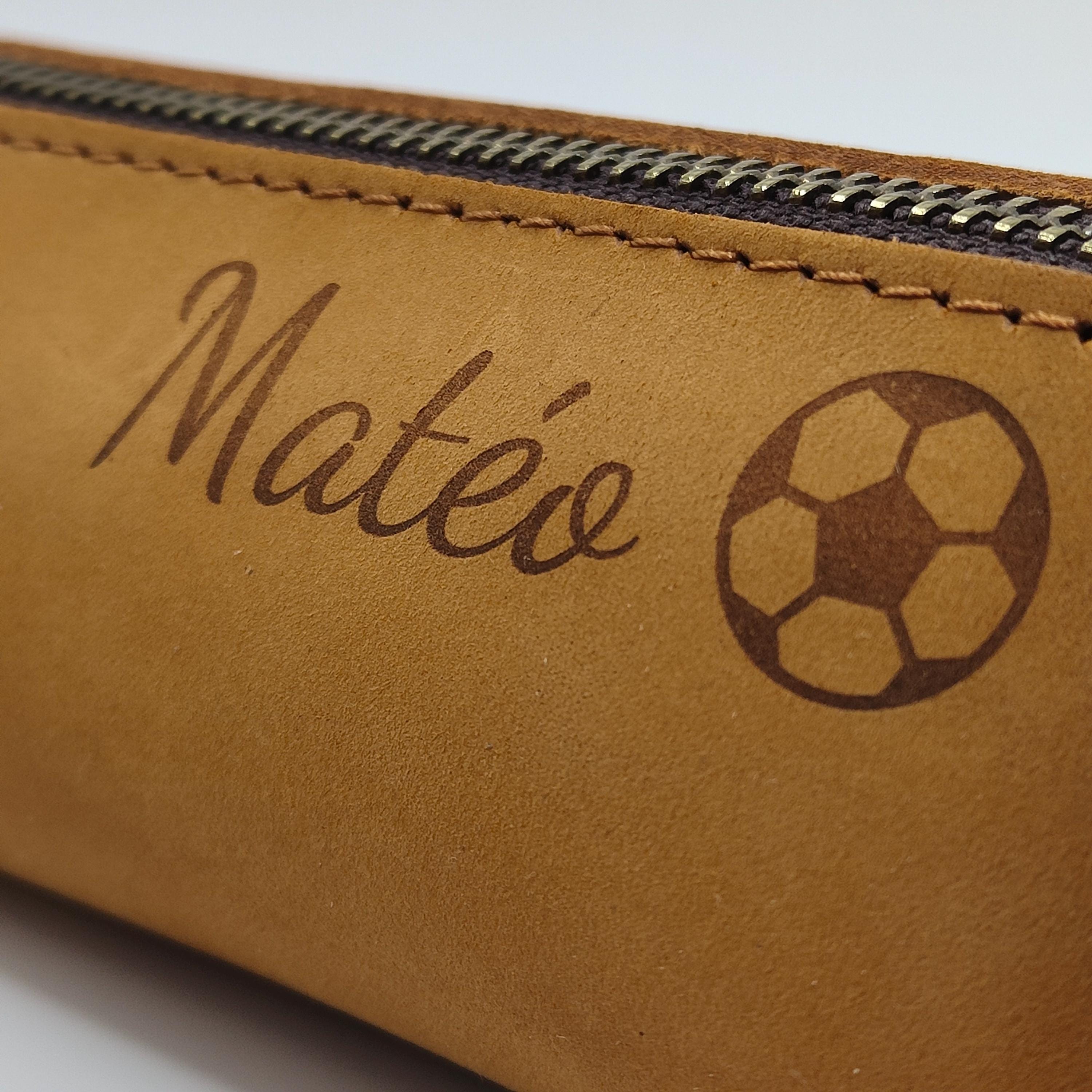 Personalized Name Leather Pencil Case for Unique & Love | JNSBag98