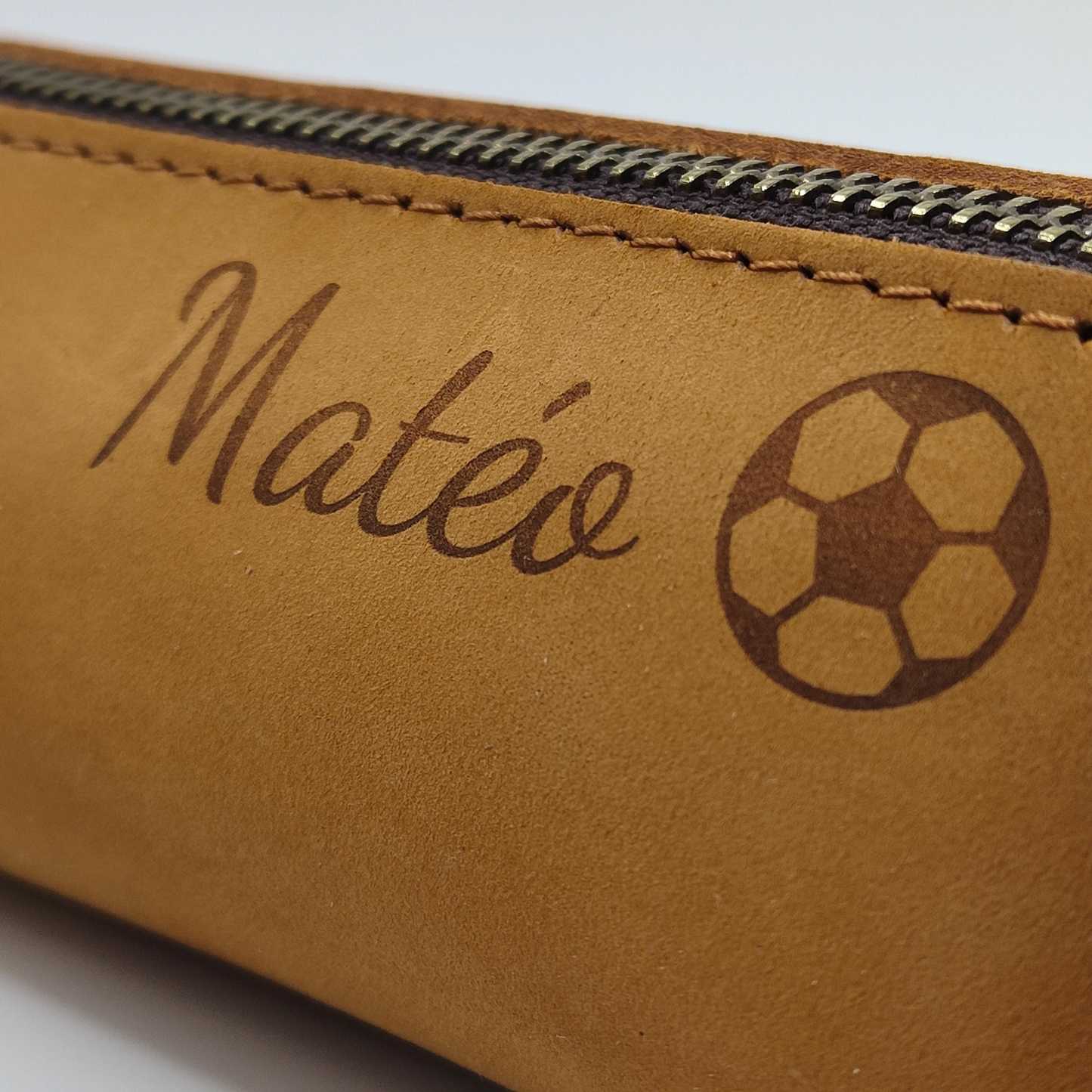 Personalized Name Leather Pencil Case for Unique & Love | JNSBag98