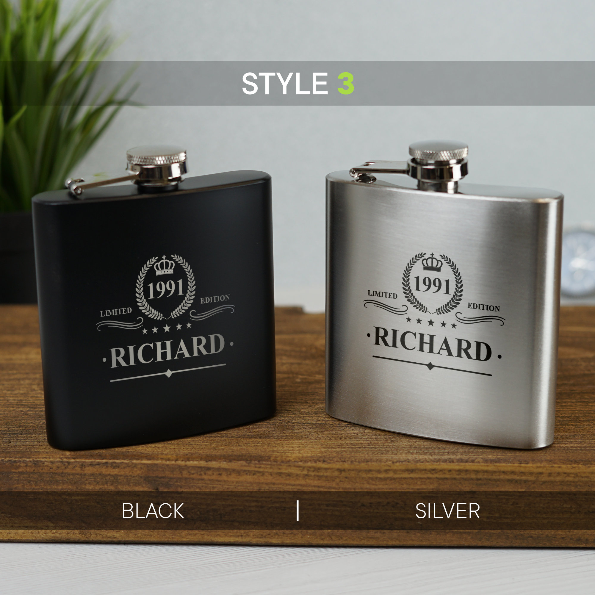 Personalized Engraved Hip Flask for Unique & Love | JNSDec24