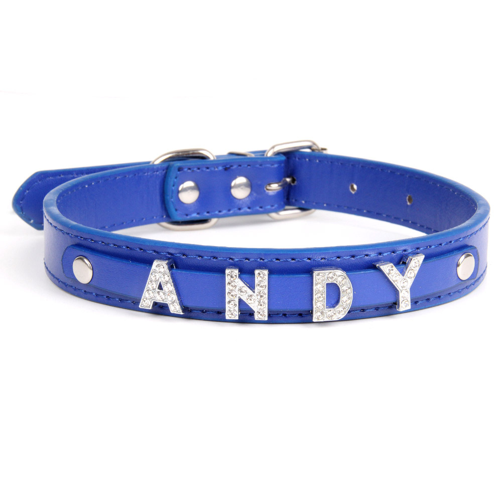 Personalized Initial Letters Choker Collar for Unique & Love | JNSDec168