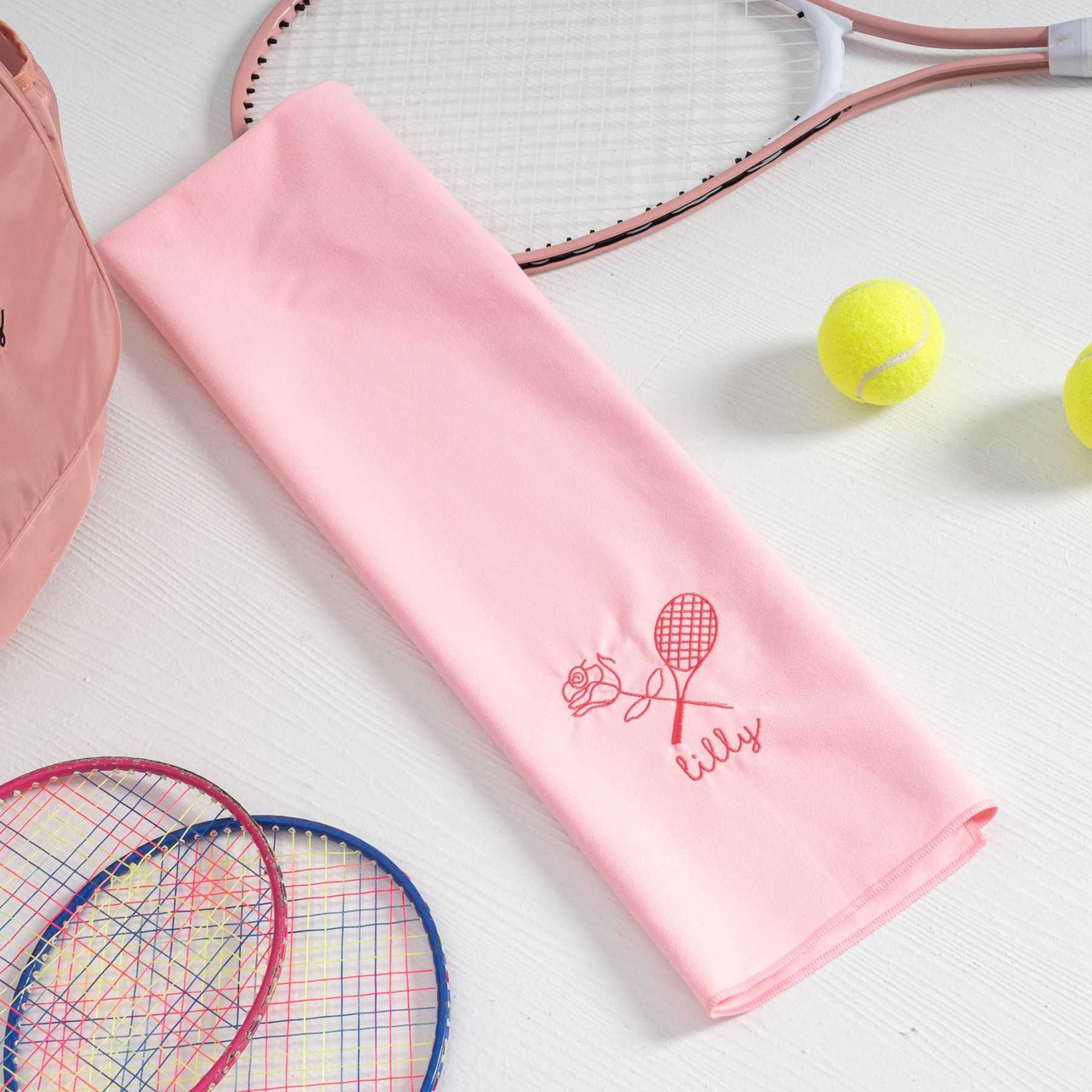 Personalized Name Embroidered Quick-Dry Sports Towel for Unique & Love | JNSCloth61