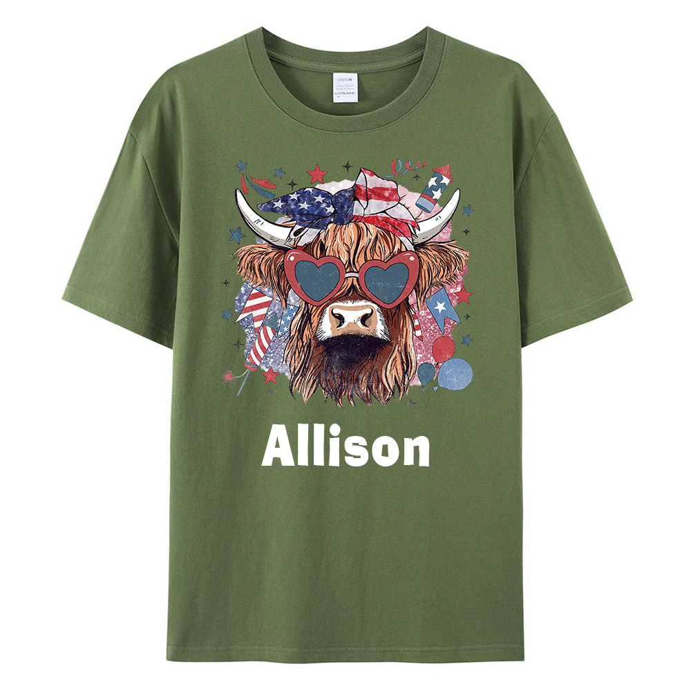 Personalized July 4th Patriotic Shirt for Unique & Love | JNSJuly31