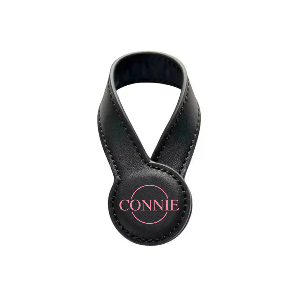 Personalized Multifunctional Leather Portable Magnetic Hat Clip With Buckle Closure for Unique & Love | JNSTool24