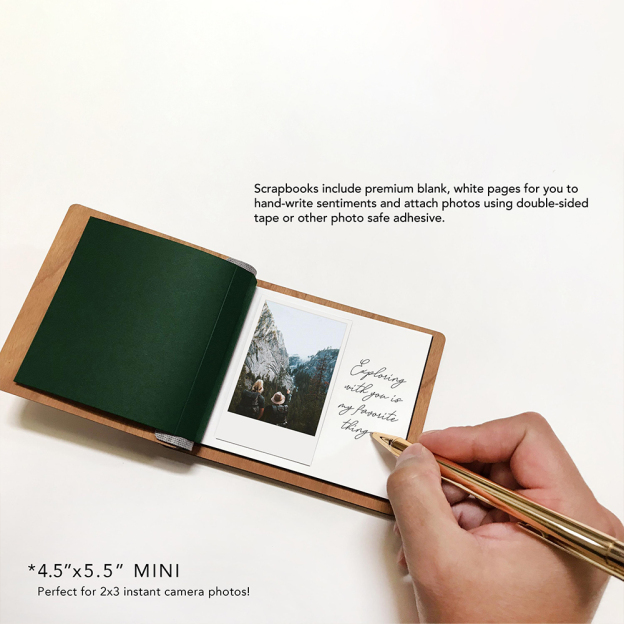 Personalized Wooden Scrapbook for Unique & Love for Unique & Love | JNSDec174