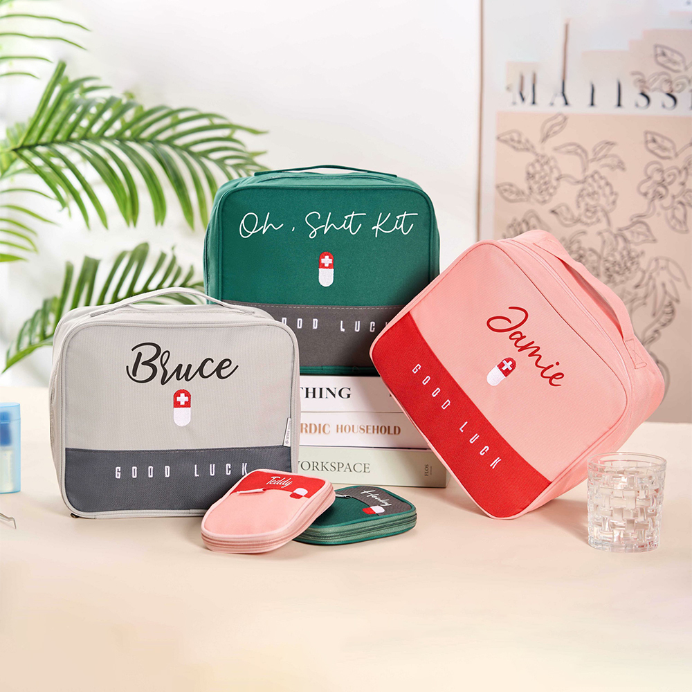 Personalized Medicine Bag Organizer for Unique & Love | JNSBag112