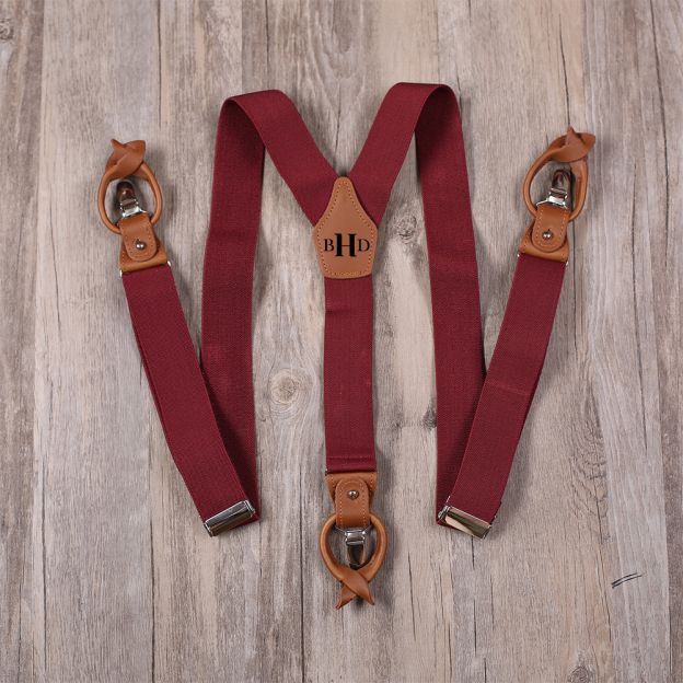Personalized Monogram Leather Braces for Unique & Love | JNSCloth58