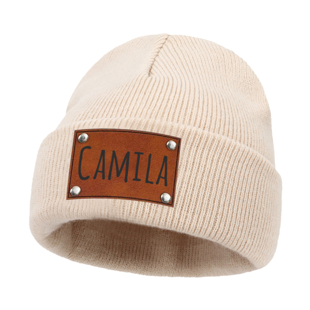 Personalized Name Knitted Winter Hat | KKHat11