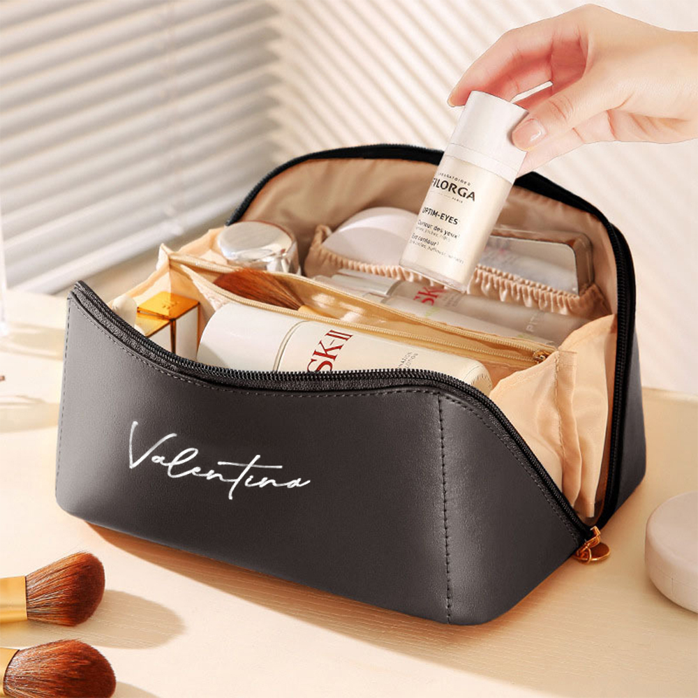Personalized Embroidered Makeup Bag for Unique & Love | JNSBag30