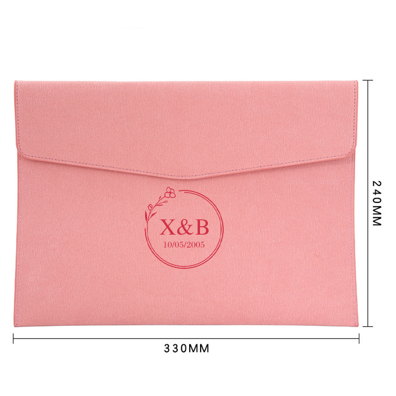 Personalized Monogram Leather File Folder for Unique & Love | JNSBag56