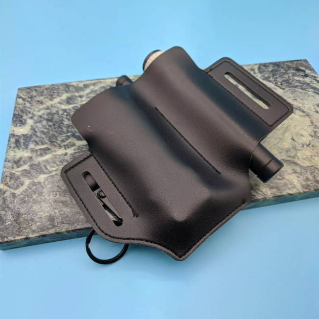 Personalized Name Engraved Multifunction Genuine Leather Belt Buckle Holder | JNSBag58