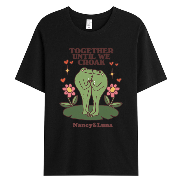 Personalized Name Frog Anniversary Shirt for Unique & Love | JNSCloth48