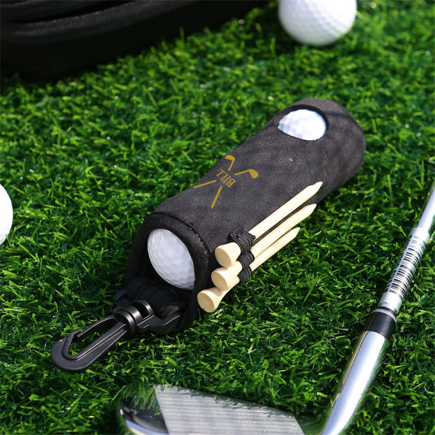 Personalized Monogram Portable Golf Ball Bag | JNSBag103