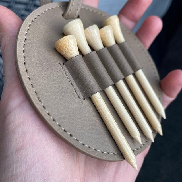 Personalized Golf Tee & Holder Tag for Unique & Love | JNSBag28