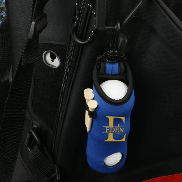 Personalized Monogram Portable Golf Ball Bag | JNSBag103