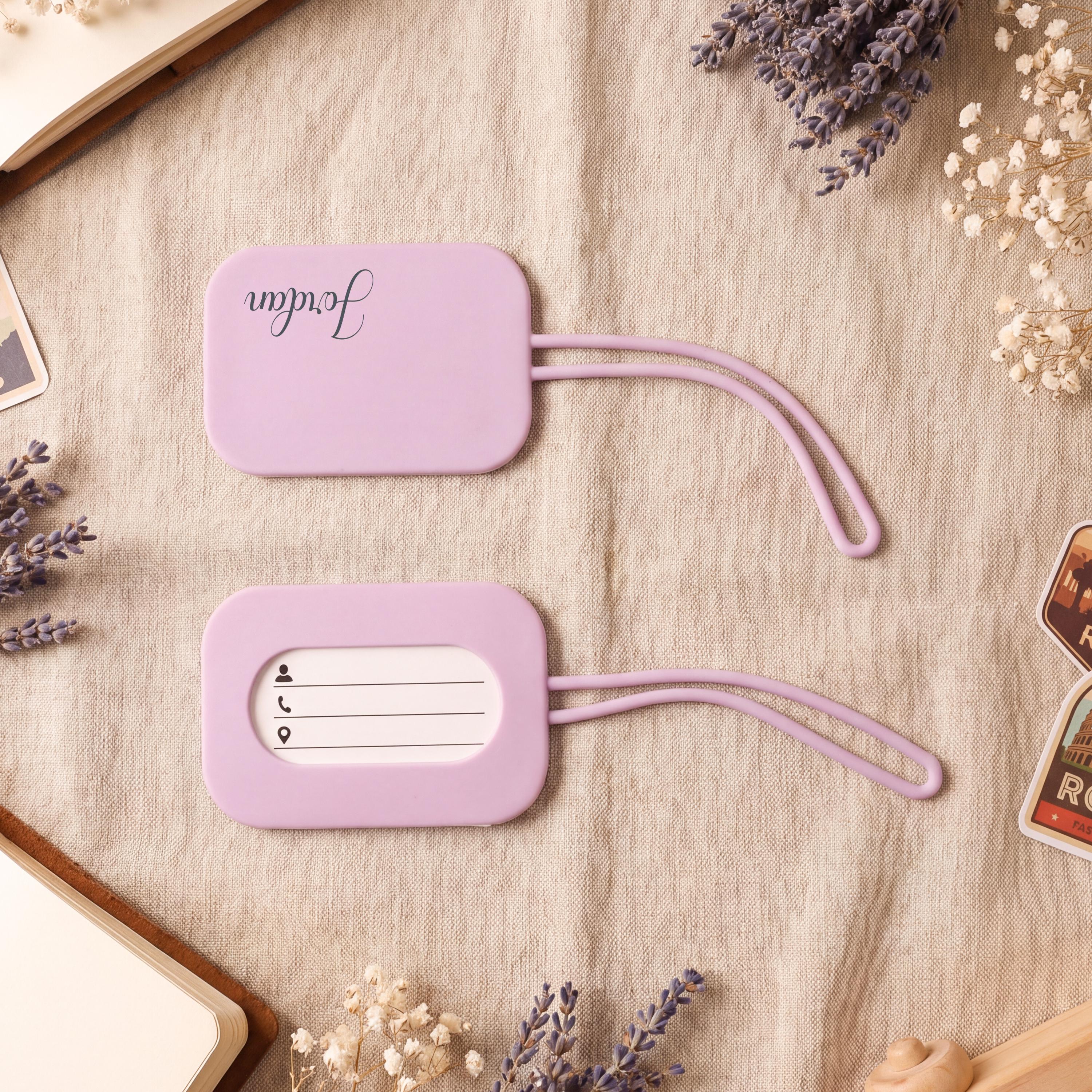 Personalized Name Silicone Luggage Tag for Unique & Love | JNSDec215