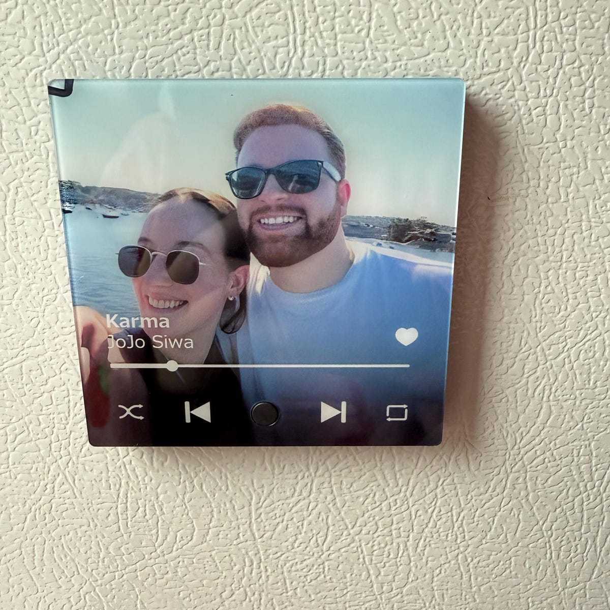 Personalized Photo Music Fridge Magnet for Unique & Love | JNSDec131