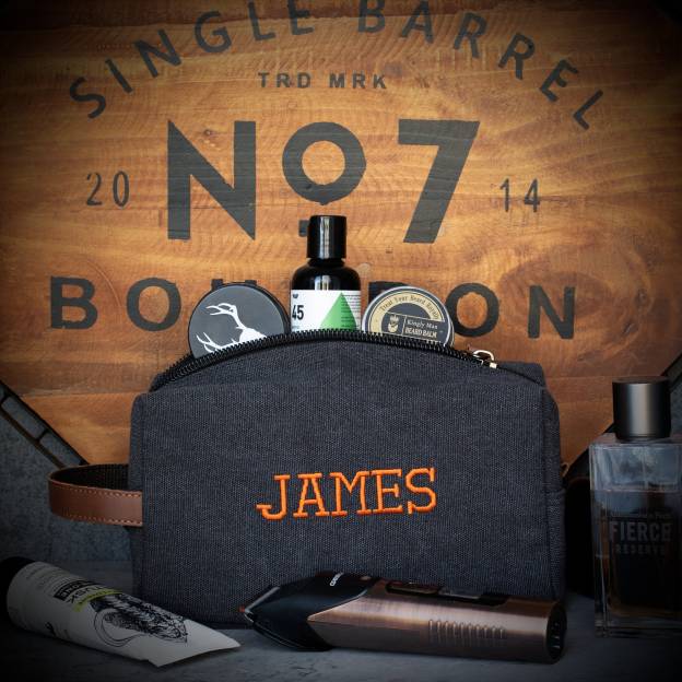 Personalized Monogram Embroidered Toiletry Bag for Unique & Love | JNSBag55