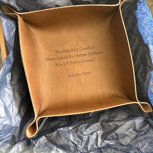 Personalized Leather Tray for Unique & Love | JNSDec27