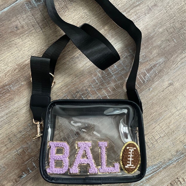 Personalized Clear Stadium Crossbody Bag for Unique & Love | JNSBag39