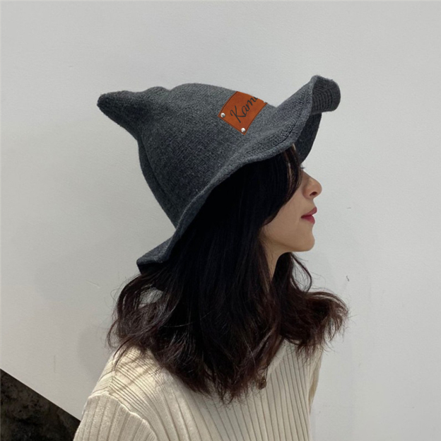 Personalized Name Knitted Halloween Witch Hat for Unique & Love | JNSHat12