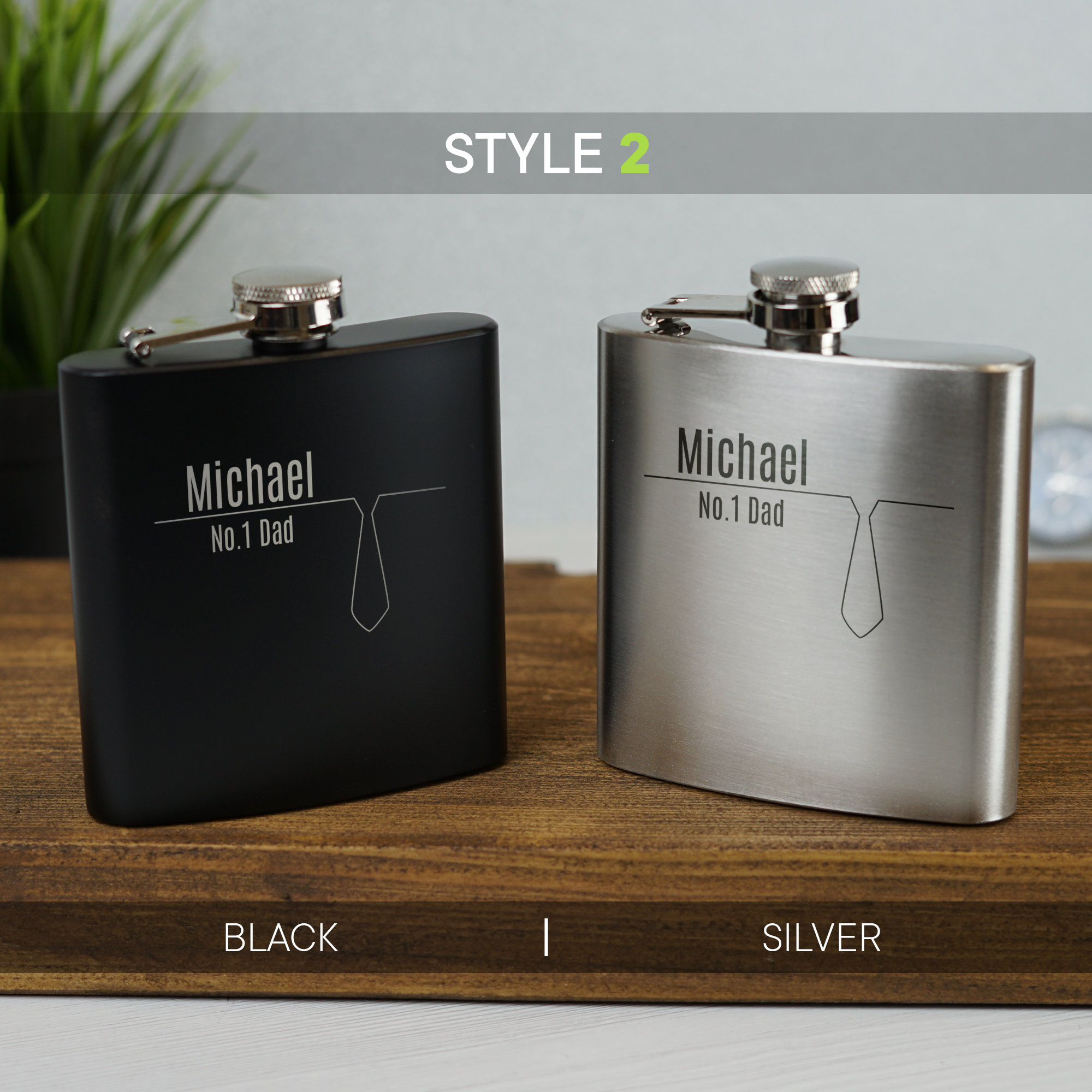Personalized Engraved Hip Flask for Unique & Love | JNSDec24
