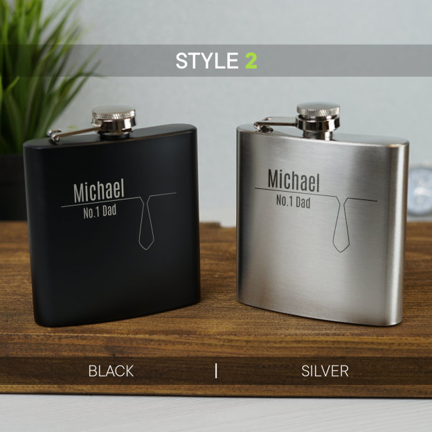 Personalized Engraved Hip Flask for Unique & Love | JNSDec24