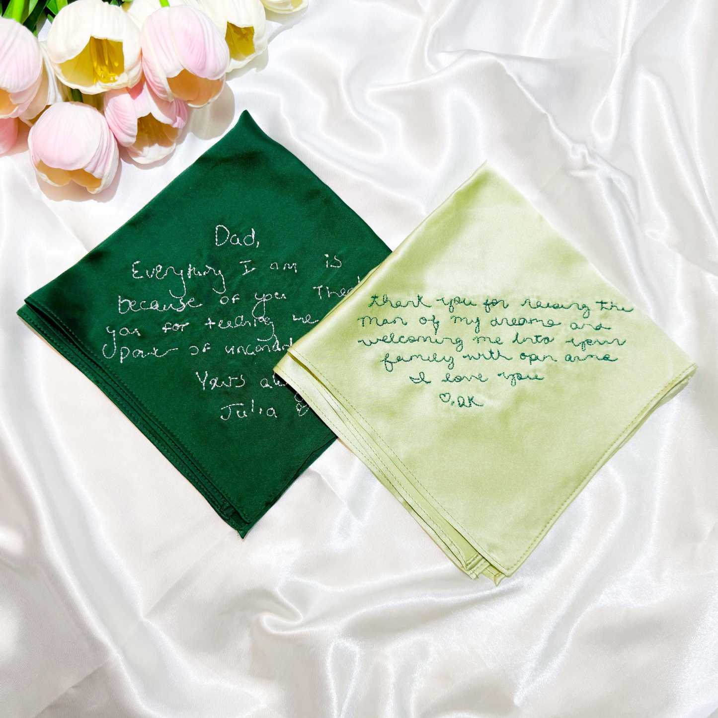 Personalized Embroidered Handkerchief for Unique & Love | JNSCloth47
