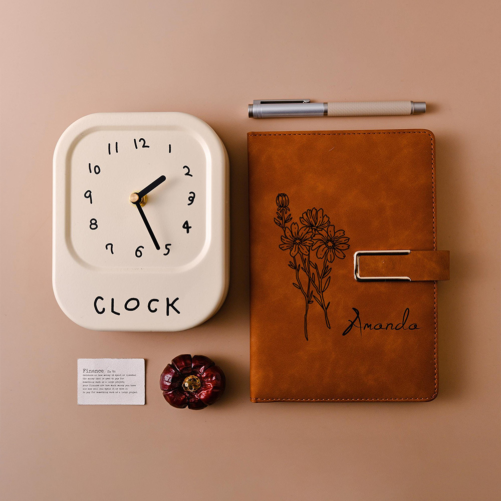 Personalized Name Leather Journal Notebook for Unique & Love | JNSDec145