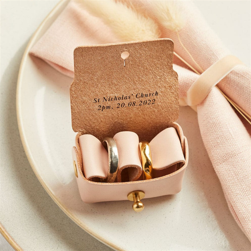 Personalized Pet proposal ring pouch for Unique & Love | JNSBag21