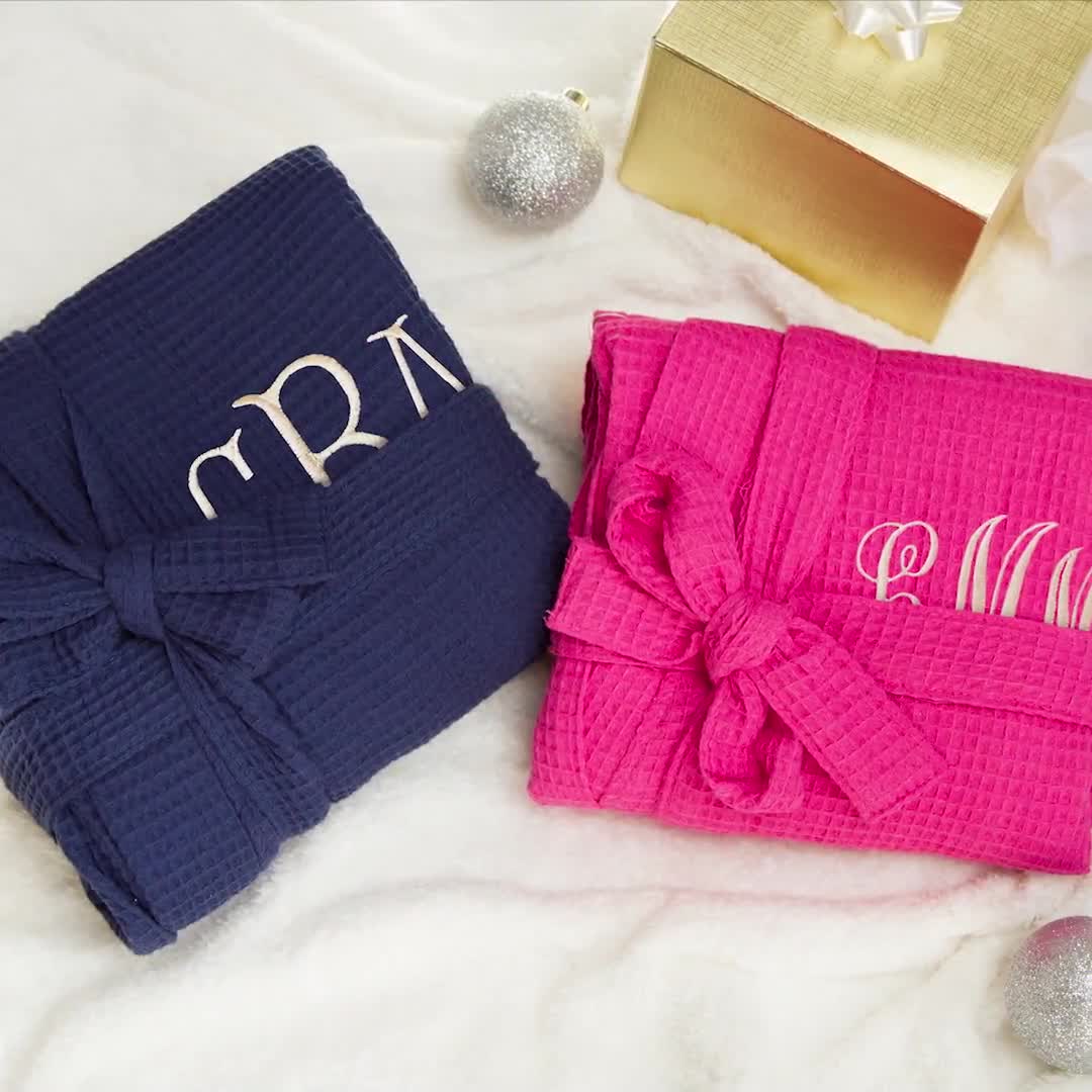 Personalized Monogrammed Waffle Robe for Unique & Love | JNSCloth26