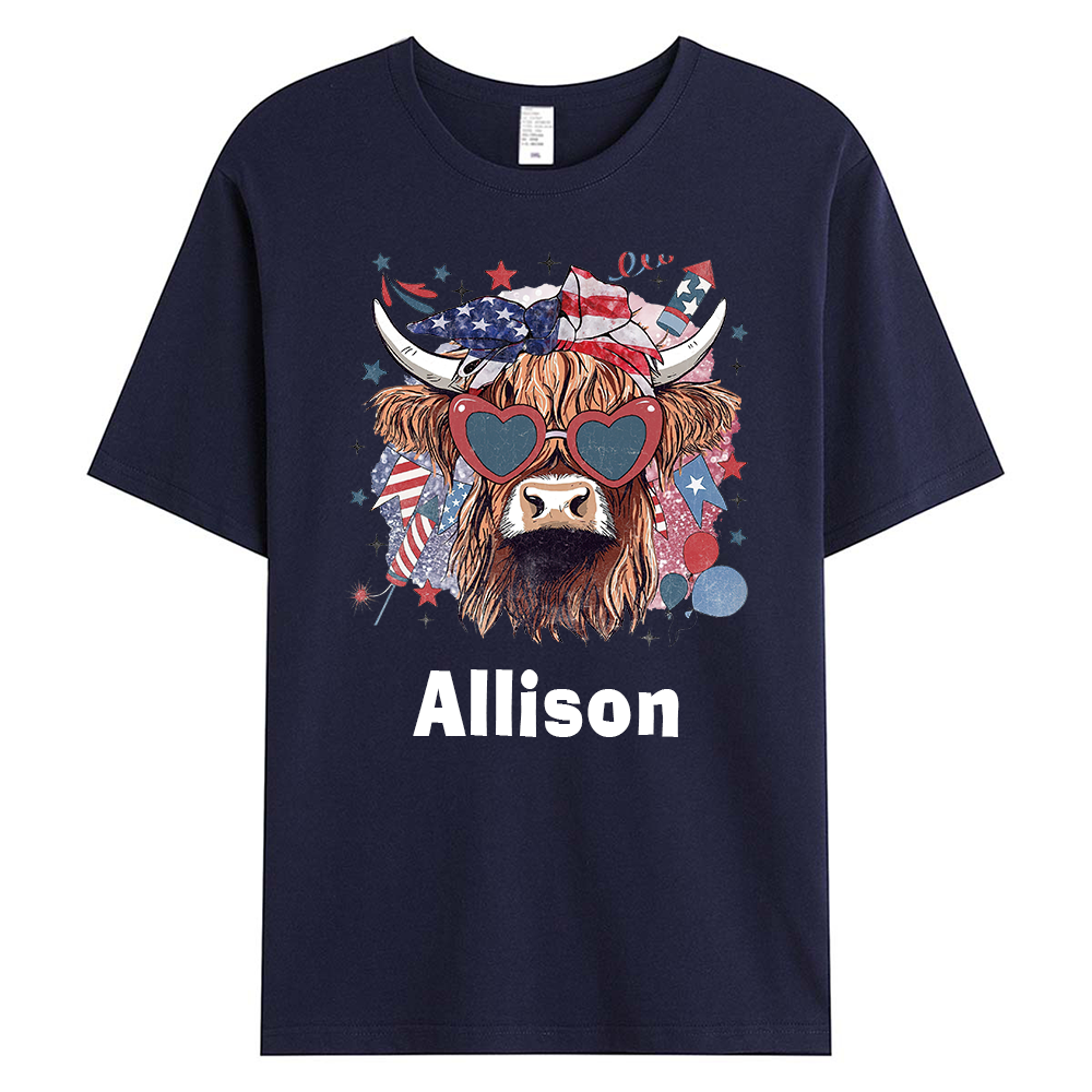 Personalized July 4th Patriotic Shirt for Unique & Love | JNSJuly31