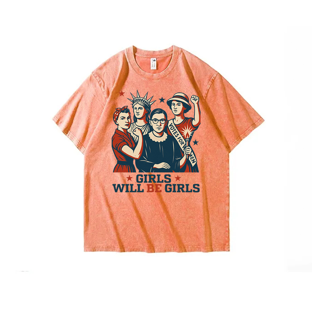 July 4th Patriotic Washed Shirt for Unique & Love | JNSJuly44