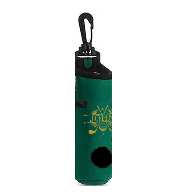 Personalized Monogram Portable Golf Ball Bag | JNSBag103