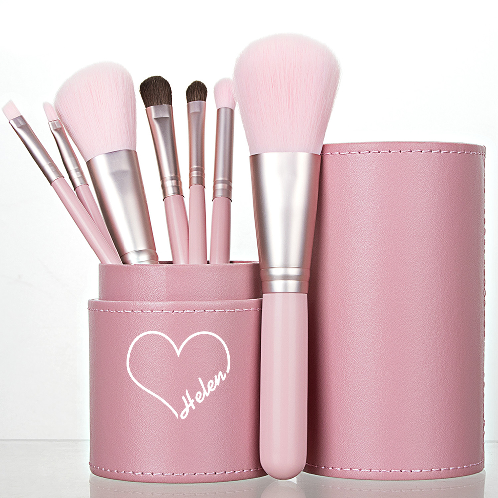 Personalized Cosmetic Brushes Set for Unique & Love | JNSBag36