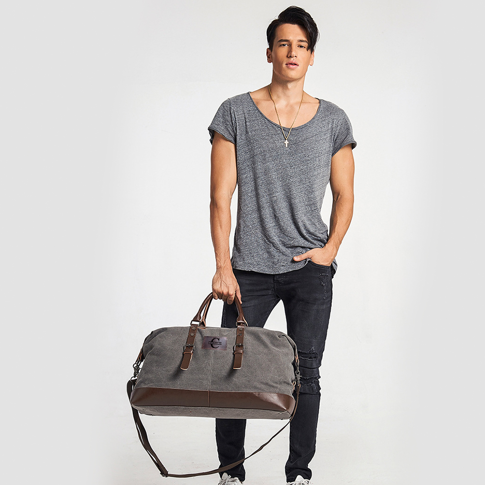 Personalized Monogrammed Travel Duffel Bag with Shoe Pouch | JNSBag57