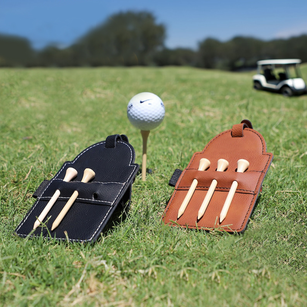 Personalized Leather Monogram Golf Tees Bag Tag for Unique & Love | JNSTool15