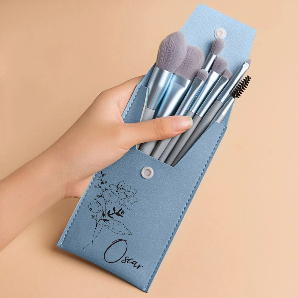Personalized Wedding Makeup Brushes for Unique & Love | JNSBag14
