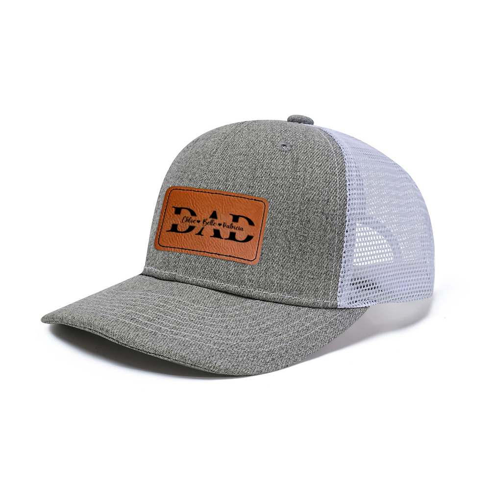 Personalized DAD Hat with Kids Names for Unique & Love | JNSHat09