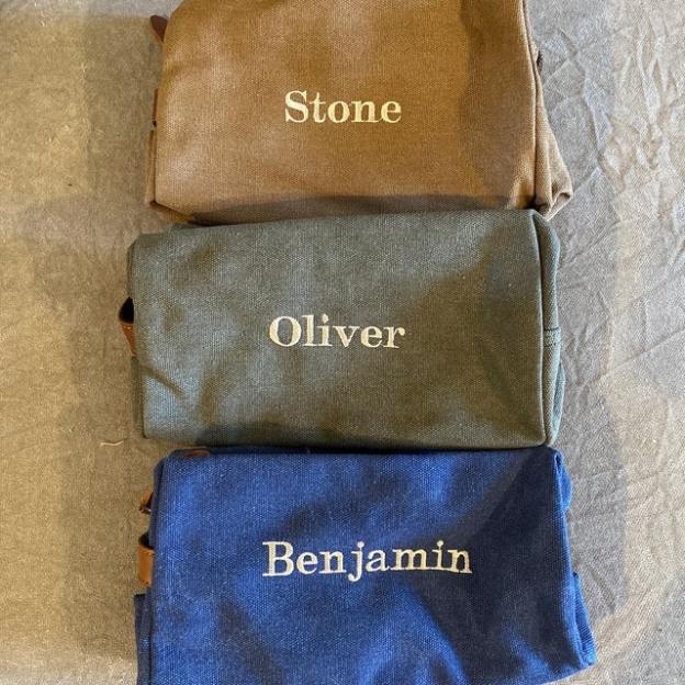 Personalized Monogram Embroidered Toiletry Bag for Unique & Love | JNSBag55