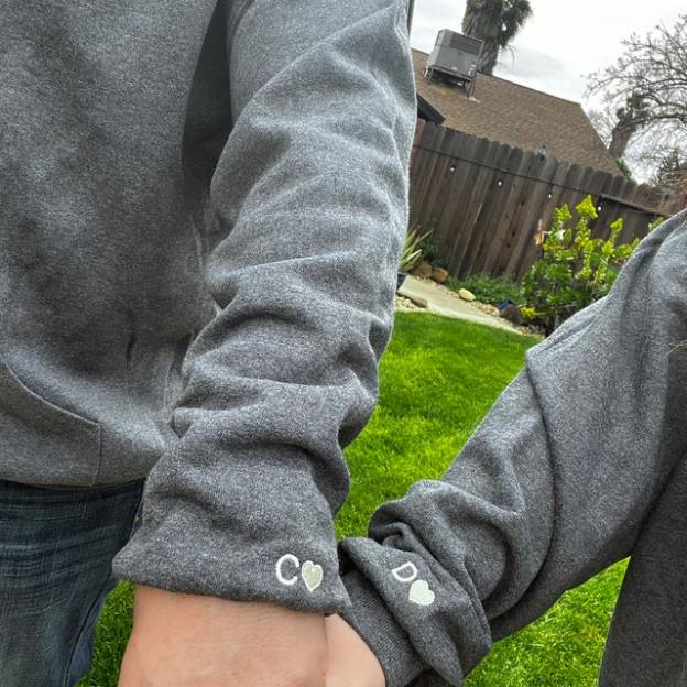 Personalized Embroidered Roman Numeral Hoodie for Unique & Love | JNSCloth15