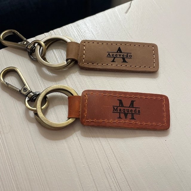 Personalized Engraved Leather Key Chain for Unique & Love | JNSDec32