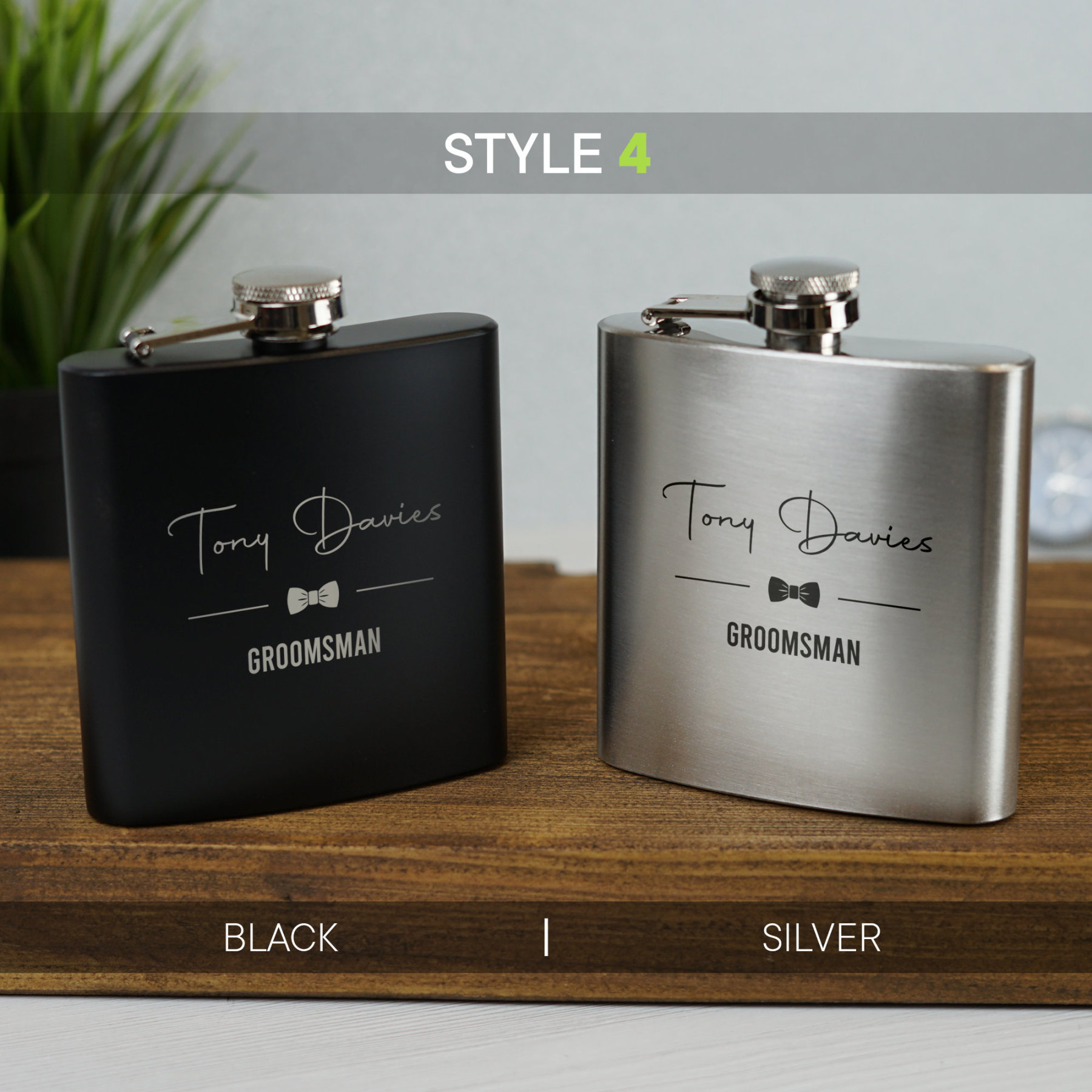 Personalized Engraved Hip Flask for Unique & Love | JNSDec24