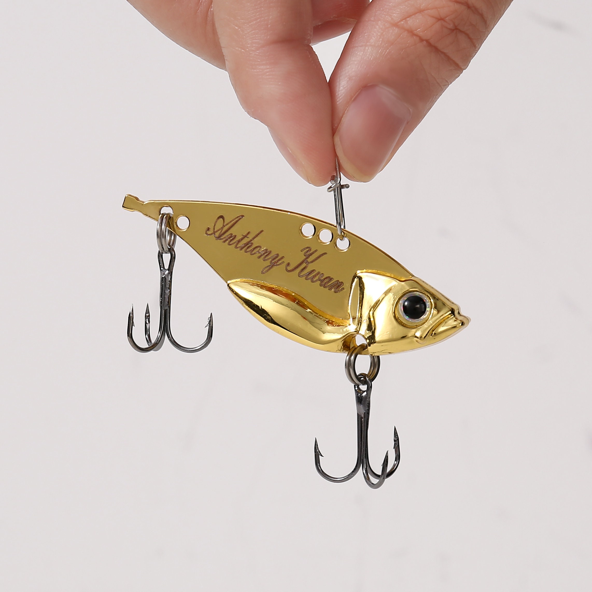 Personalized Engraved Fishing Lure Hook for Unique & Love | JNSTool03